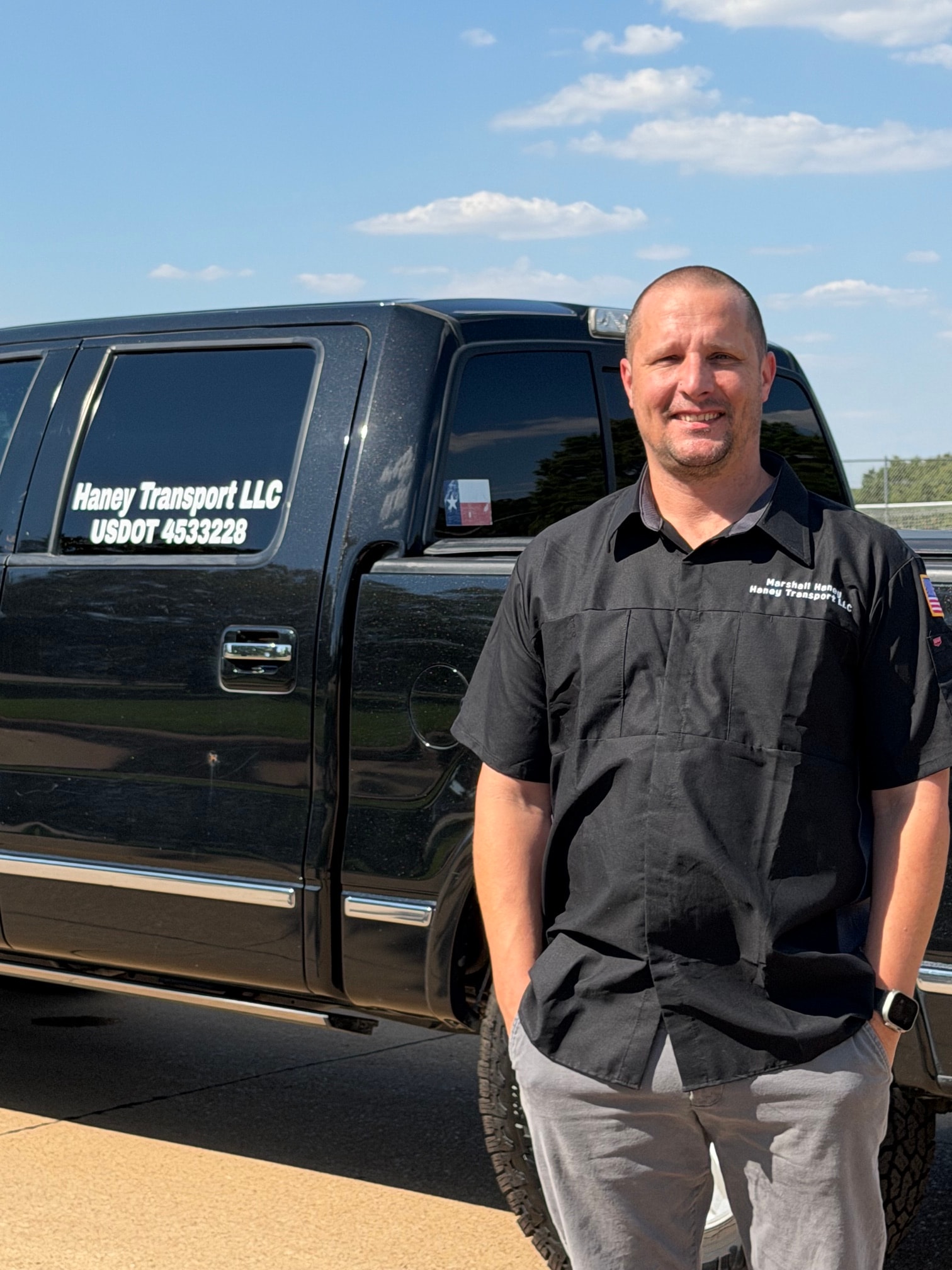 Haney Transport owner and driver